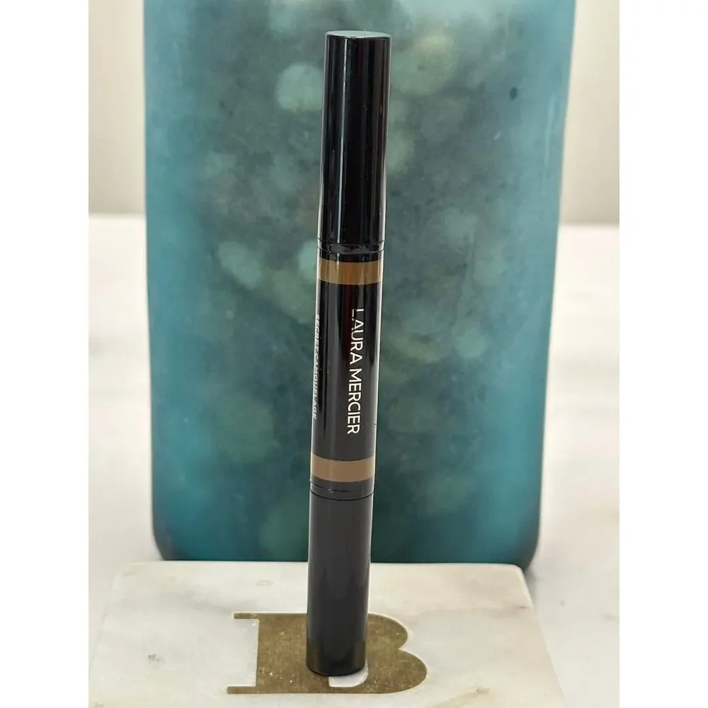 Laura Mercier Secret Camouflage Brighten Correct Duo Concealer 5N Deep Stick New